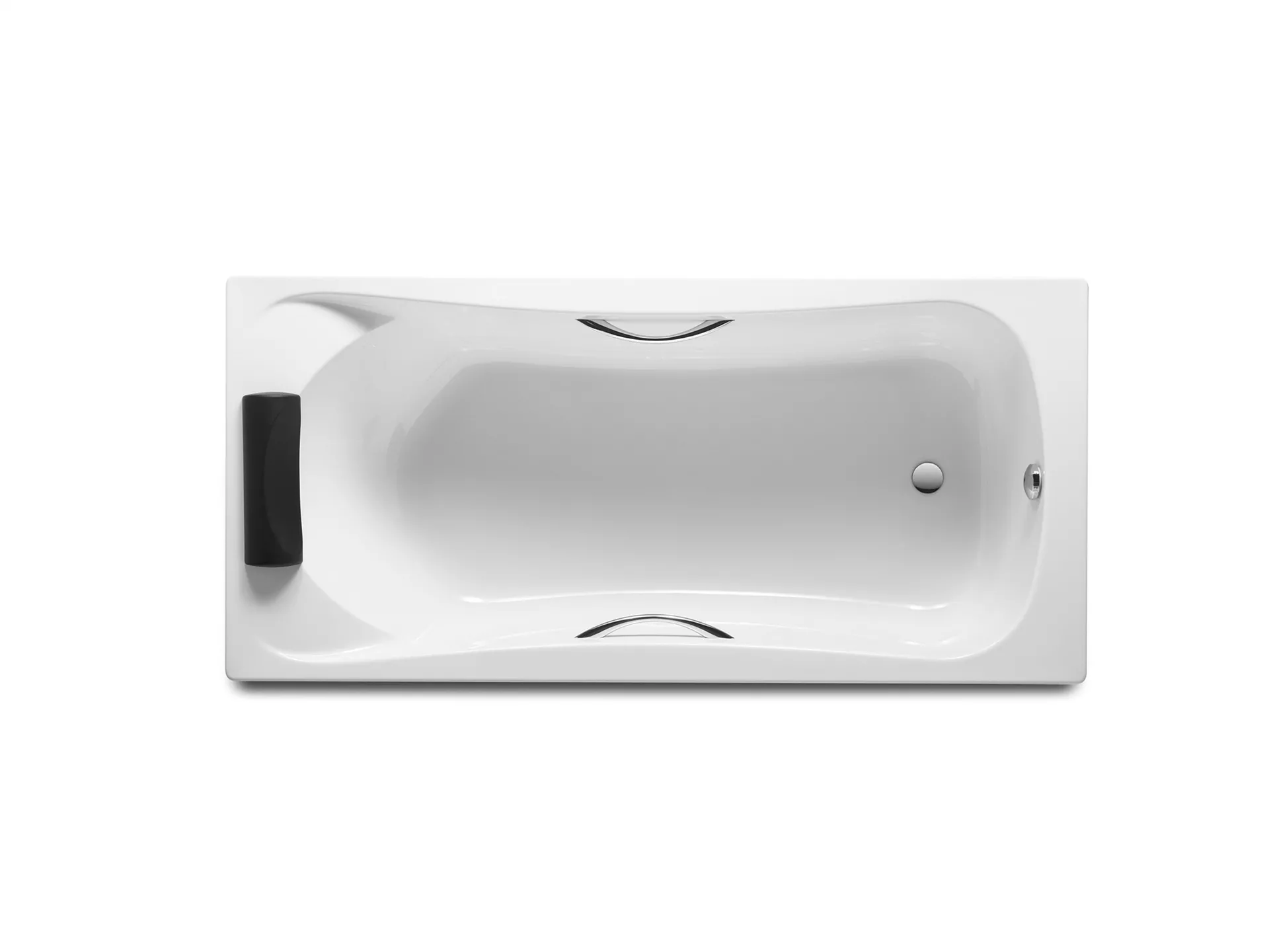 Rectangular Acrylic Bathtub with Handle