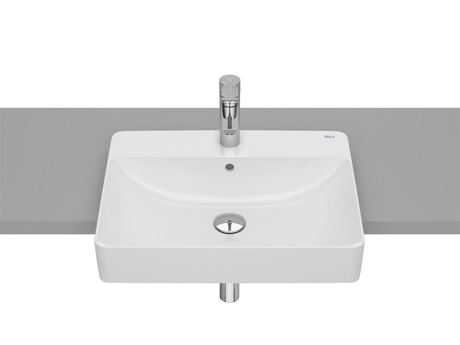 FINECERAMIC® Yarım Tezgah Lavabo