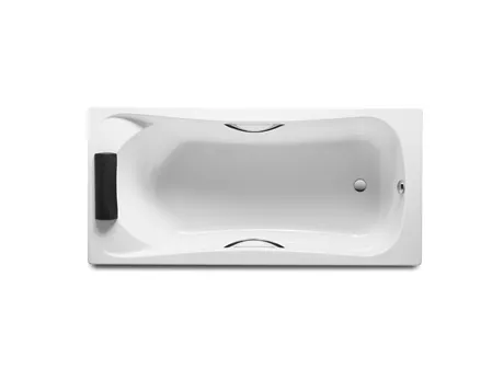 Rectangular Acrylic Bathtub with Handle