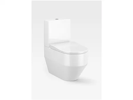 Parlak Beyaz Rezervuarlı Klozet